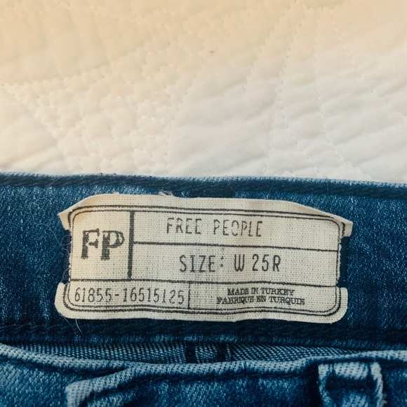 free people ripped jeans full length - Picture 4 of 4